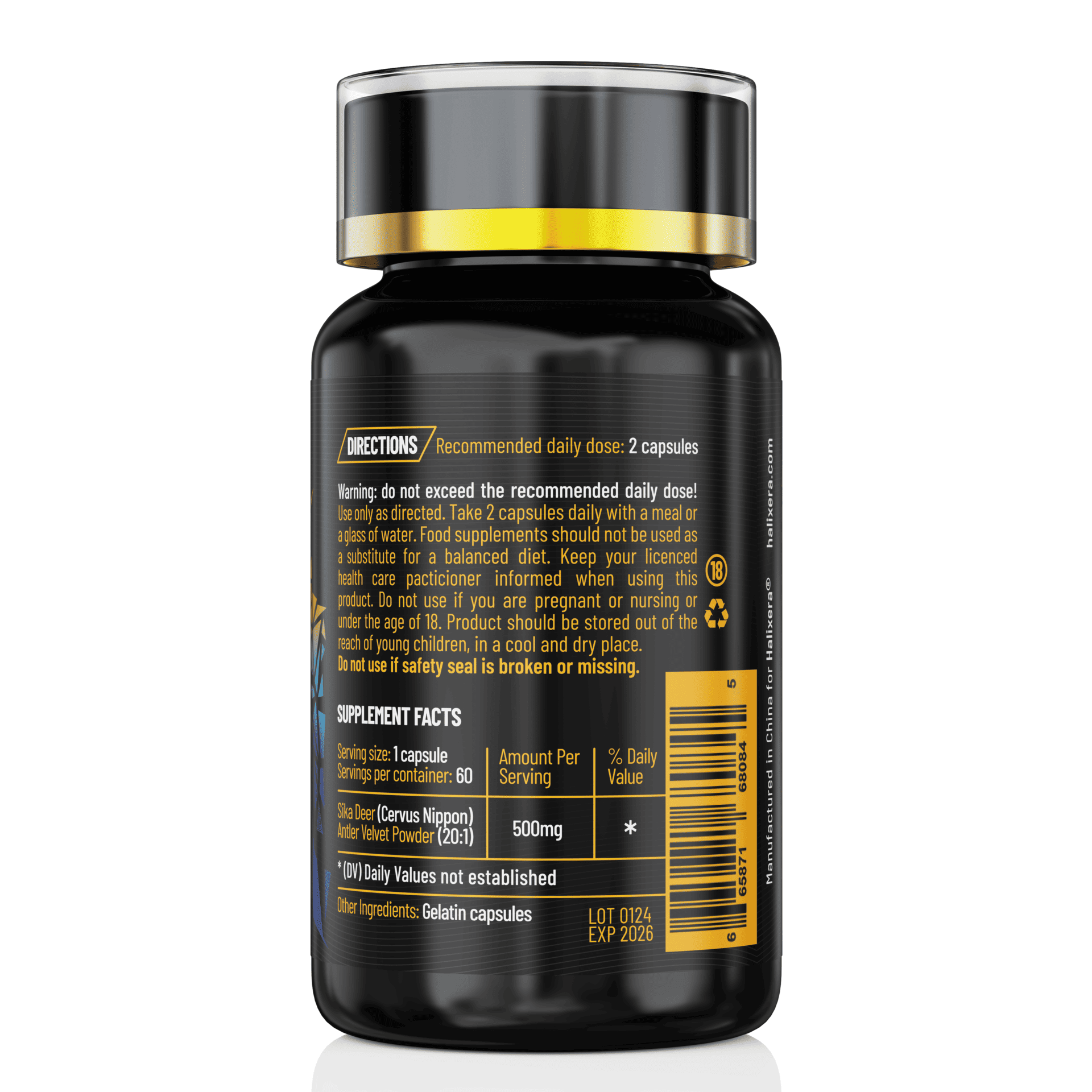 Halixera Deer Antler Velvet – Natural Vitality & Wellness (Yearly Subscription) - Image 3